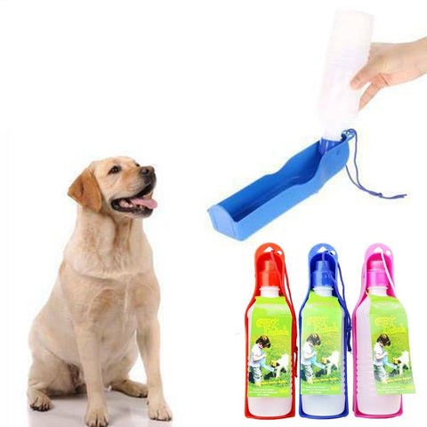 Pet Portable Plastic Drinking Water Bottle