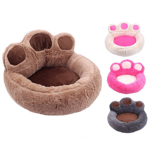 Cat Dogs Paw Warm Bed House