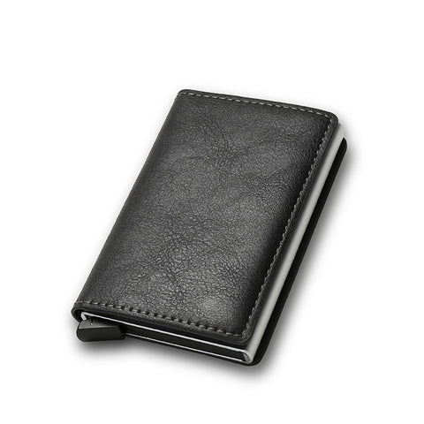 Men Leather Minimalist Wallet