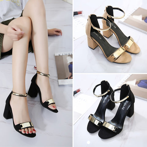 Women Fashion Black Summer Sandals