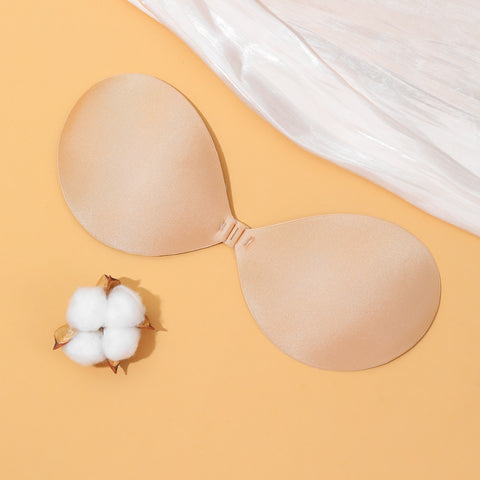 Women Closure Sticky Backless Strapless Bra