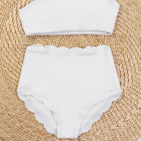 Women One Shoulder Bikini Swimwear