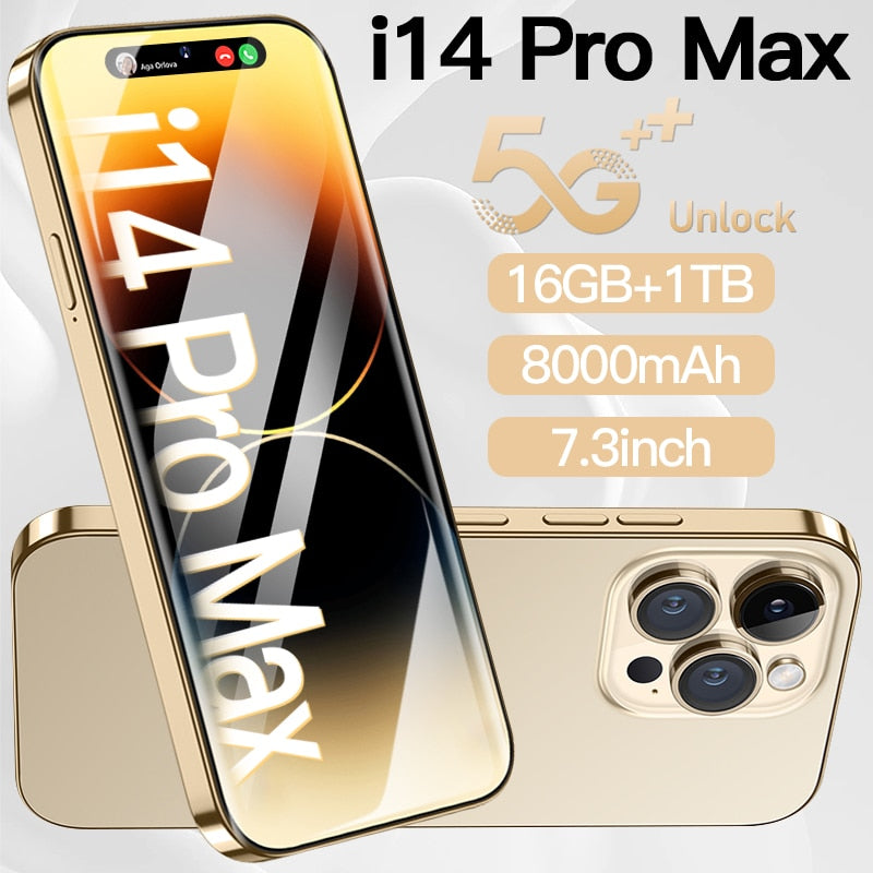 2023 new 14 pro max 5g smartphone