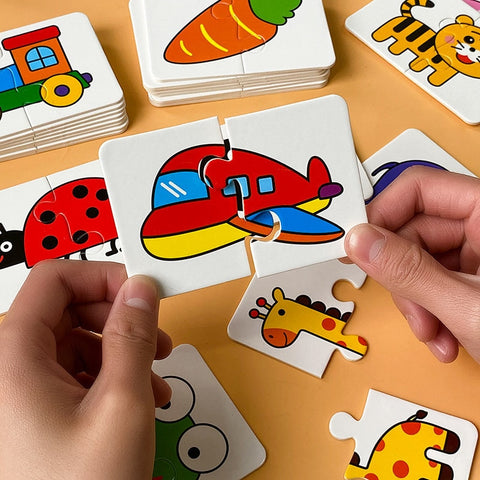 32Pcs Montessori Toddler Card Matching Game