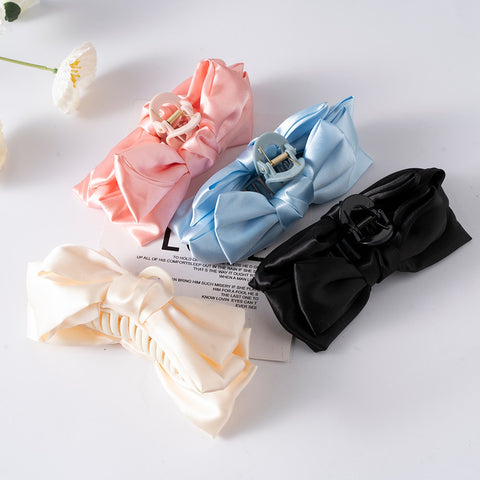 Women Bow Hair Claws Hairpin