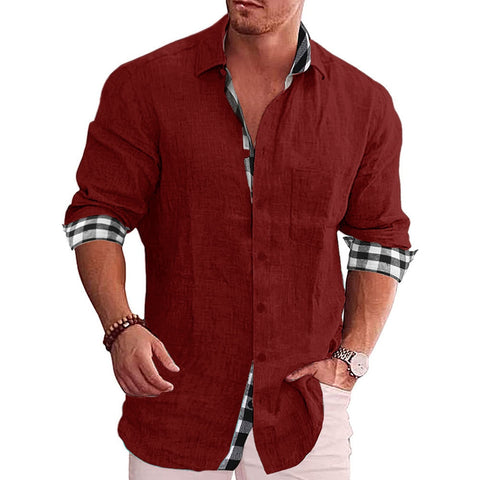 MenCotton Linen Shirts