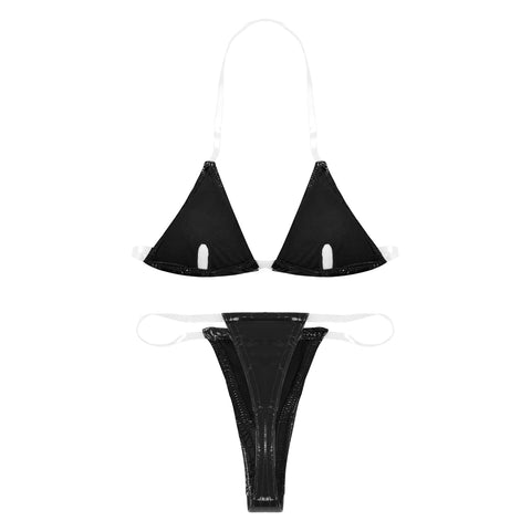 Women Thongs Bikini Bras Sets