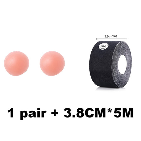 Women Body Invisible Breast Lift Tape