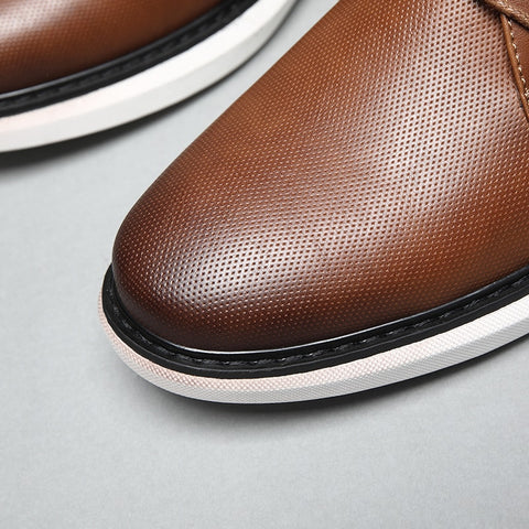 Men Lace Up Business Shoes