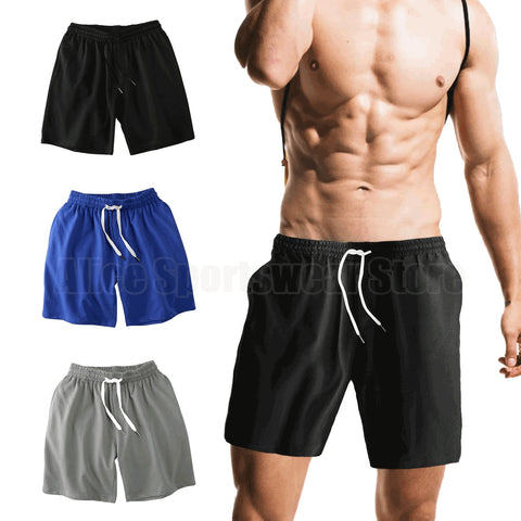 Men Polyester Running Sport Shorts