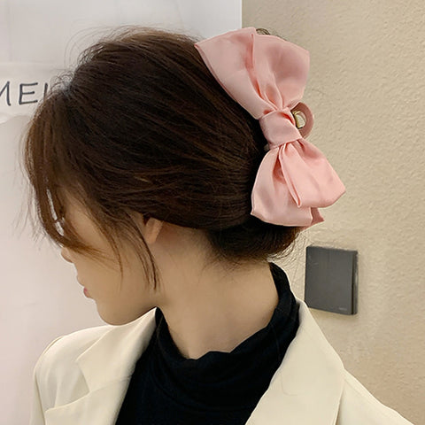 Women Bow Hair Claws Hairpin