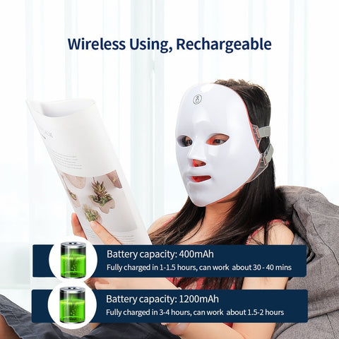 USB LED Facial Mask