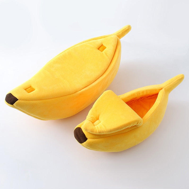Cat Funny Banana Beds