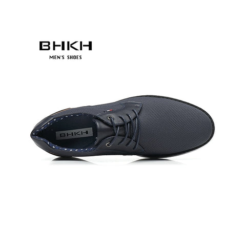 Men Lace Up Business Shoes