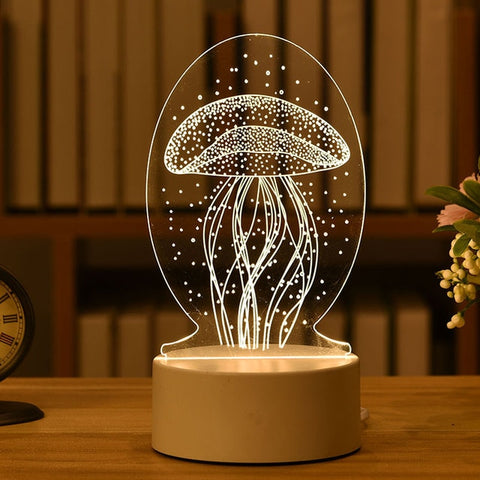 Love 3D Led Lamp