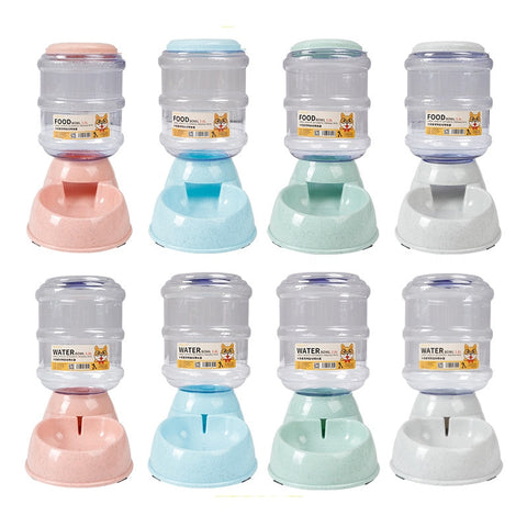 Dog Feeding Plastic Water Dispenser