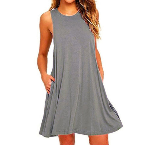 Women Short Sleeve Summer Dress