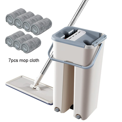 Floor Microfiber Mop with Bucket