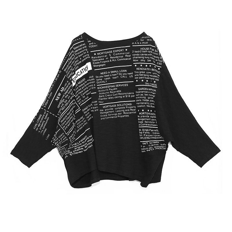 Women Fashion Loose T-shirt
