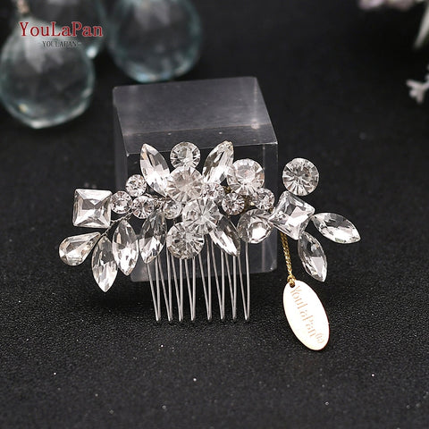 Women Crystal Bridal Hair Clips