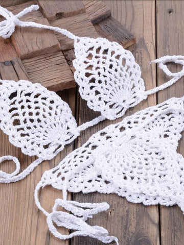 Handmade Crochet Micro Bikini Set
