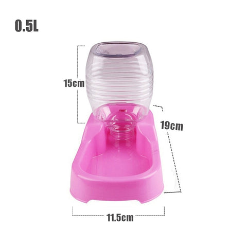 Dog Feeding Plastic Water Dispenser