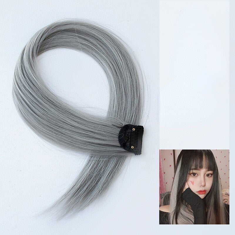 Long Straight Hanging Ear Wig Clip