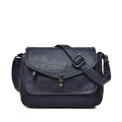 Women Vintage Soft Leather Shoulder Bags