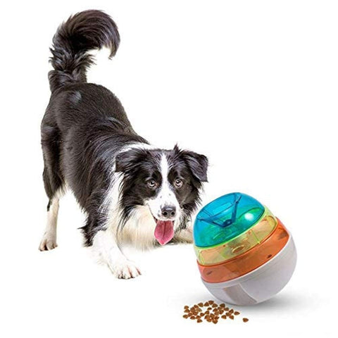 Pet Interactive Slow Feeding Treat Tumbler