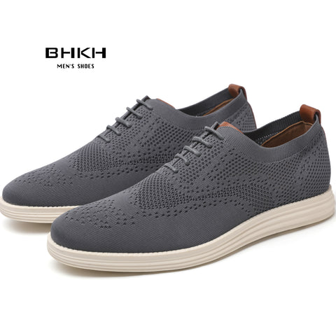Male Summer Knitted Mesh Sneakers  Shoes