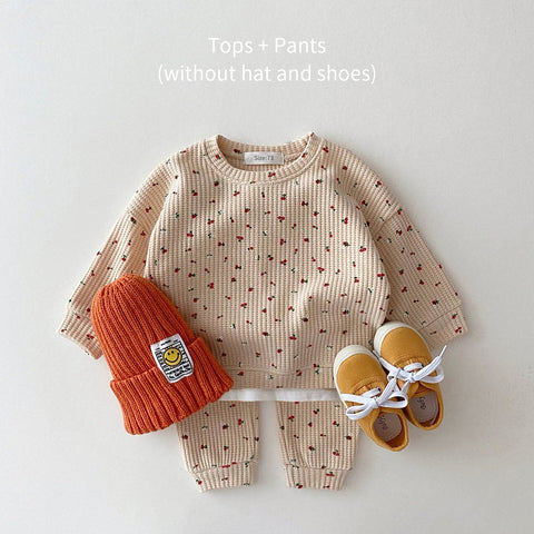 Spring Baby Girls Clothes Set