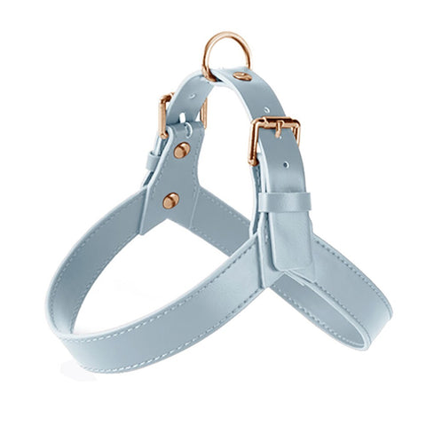 Dog Leather Chest Harness