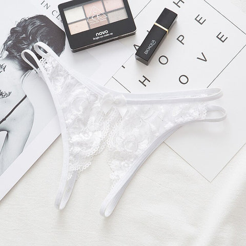 Women  Hole Lingerie Erotic Sexy Pants