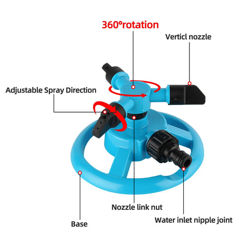 Garden Automatic Rotating Water Sprinklers
