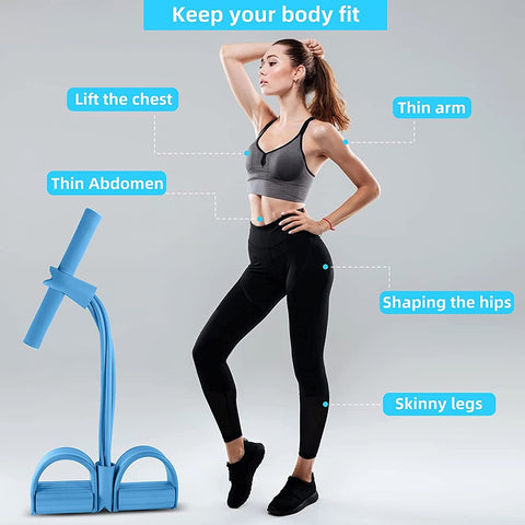 Elastic Pull Ropes Exerciser
