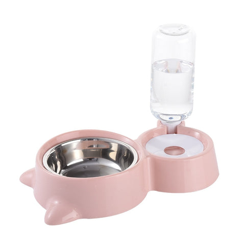 Cat Double Food Bowl