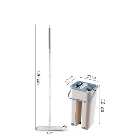 Floor Microfiber Mop with Bucket