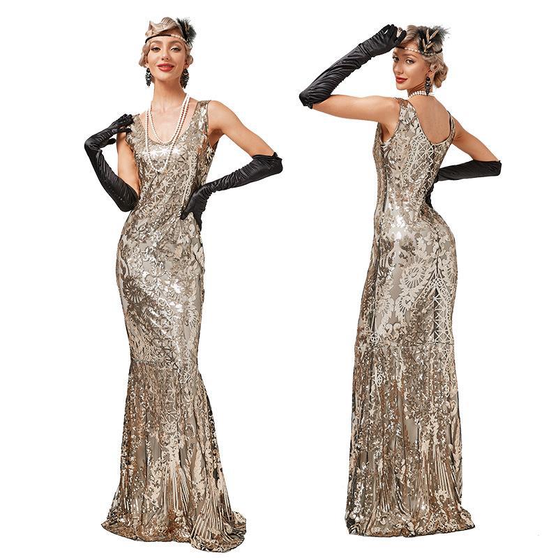 Women Mermaid Cocktail Evening Dress