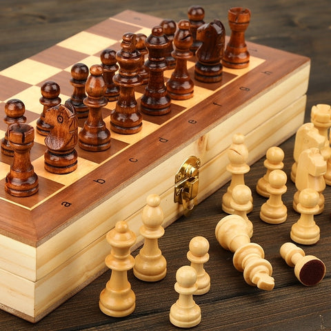 New Wooden Chess Set