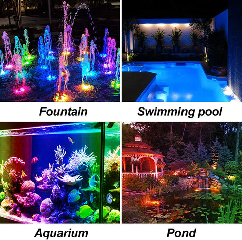 RGB Color Changing Solar Spotlight