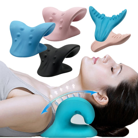 New Neck Stretcher Massage Pillow