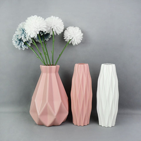 Modern Flower Plastic Vase