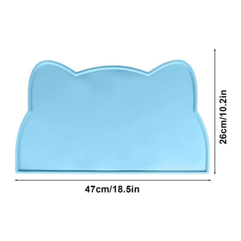 Dog Cat  Silicone Waterproof Food Mat