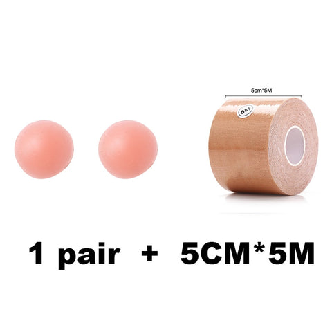 Women Body Invisible Breast Lift Tape