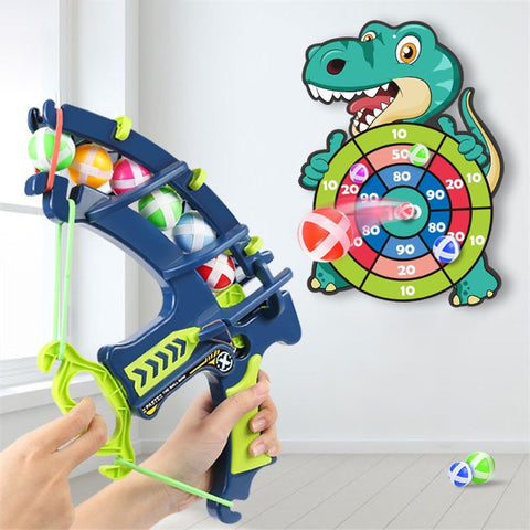 Kid Sport Slingshot Target Sticky Ball toy