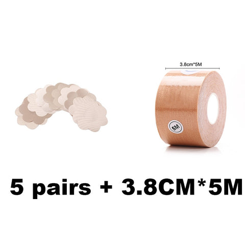 Women Body Invisible Breast Lift Tape