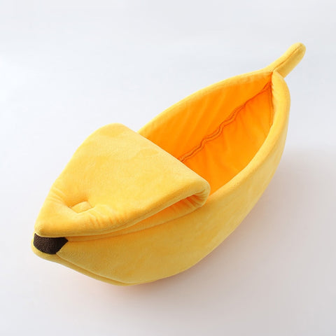 Cat Funny Banana Beds