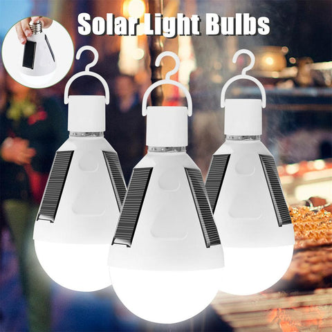 Outdoor Solar Panel Light Bulb