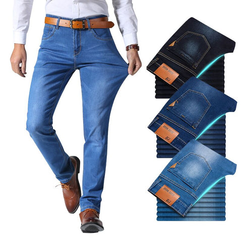Brother Wang Classic Style Men Brand Jeans