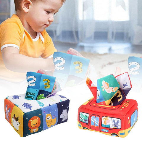 Magic Tissue Box Baby Montessori Toys